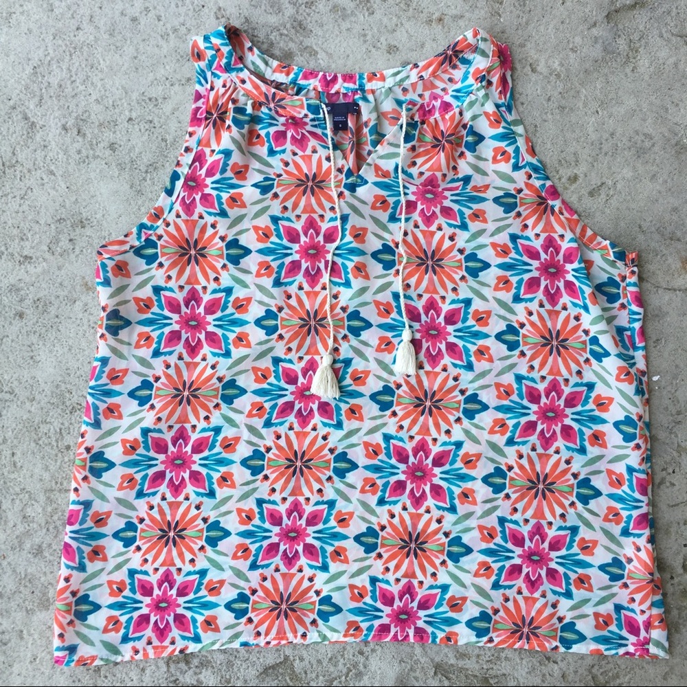 Gap Floral Blouse